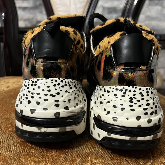 Steve Madden Women's Cliff Animal Sneaker- Size 8 - Picture 9 of 12